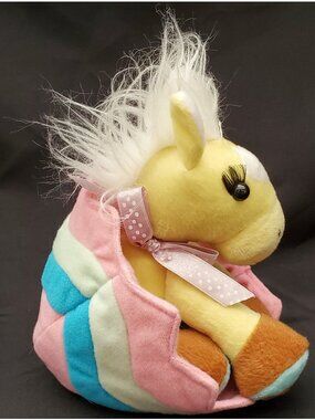 Breyer Animal Creations BIRDIE Easter horse in egg shell Plush stuffed pony 4676